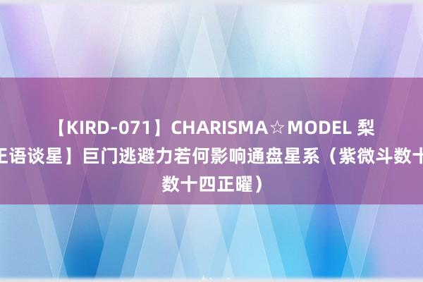 【KIRD-071】CHARISMA☆MODEL 梨々花 【正语谈星】巨门逃避力若何影响通盘星系（紫微斗数十四正曜）