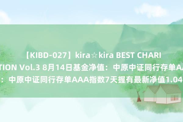 【KIBD-027】kira☆kira BEST CHARISMA☆MODEL☆COLLECTION Vol.3 8月14日基金净值：中原中证同行存单AAA指数7天握有最新净值1.049，涨0.01%