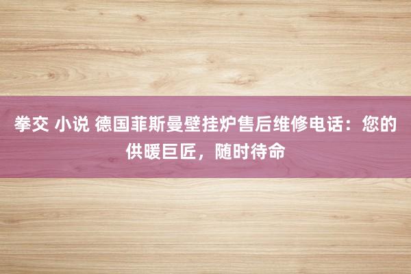 拳交 小说 德国菲斯曼壁挂炉售后维修电话：您的供暖巨匠，随时待命