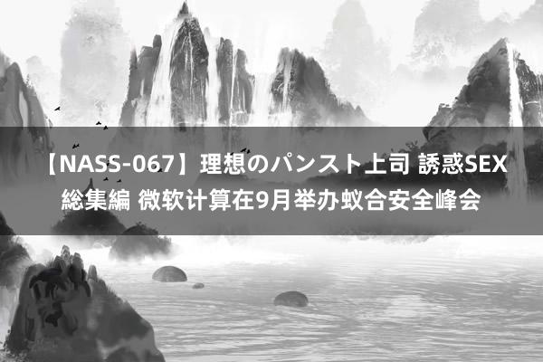 【NASS-067】理想のパンスト上司 誘惑SEX総集編 微软计算在9月举办蚁合安全峰会