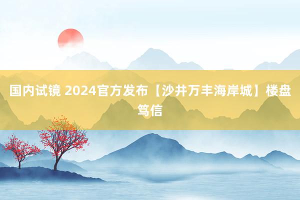 国内试镜 2024官方发布【沙井万丰海岸城】楼盘笃信